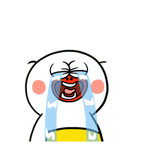 Sad Tears Sticker by kwaesam