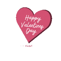 Valentines Day Love Sticker by The Kindred Studio