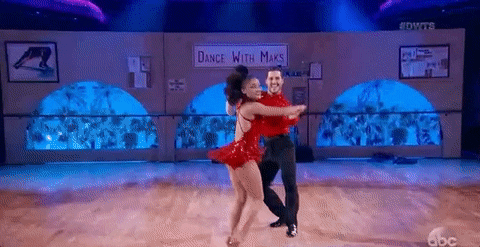laurie hernandez dwts GIF by Dancing with the Stars
