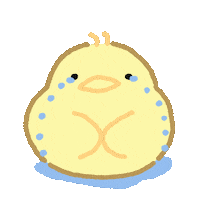 Sad Duck Sticker