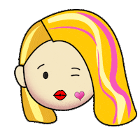 I Love You Hearts Sticker by Moxies