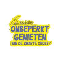 lifeandmobility zwartecross lifeenmobility lifeandmobility lifemobility Sticker