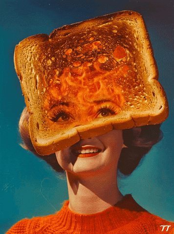 Woman Toast GIF