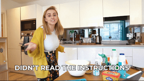 Baking How To GIF by HannahWitton
