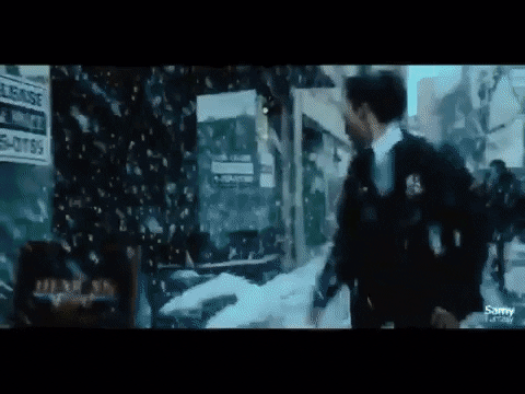 Younglightfuryloverthethird giphygifmaker umbrella academy aidan gallagher five hargreeves GIF