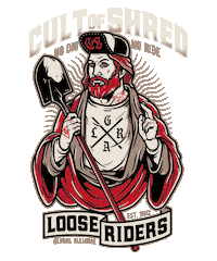 Freeride Sticker by Loose Riders