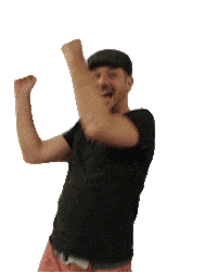 blacklistcreative happy dance work blacklistcreative Sticker