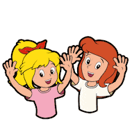 Bibi Und Tina Hello Sticker by Kiddinx