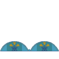 Boho Border Sticker by Nine Lives bazaar