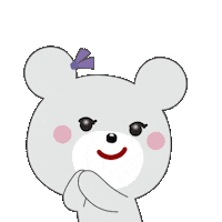 お願い Sticker by ブルボン公式
