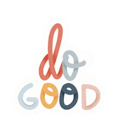 Lettering Be Good Sticker