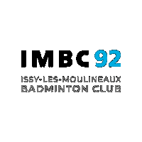 antoinebied badminton imbc92 Sticker