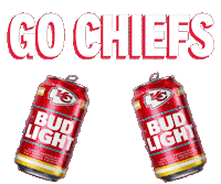 Kansas City Chiefs Cheers Sticker by Bud Light