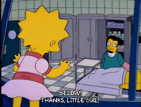 scared homer simpson GIF