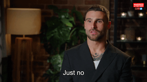 Reality Reaction GIF by Married At First Sight