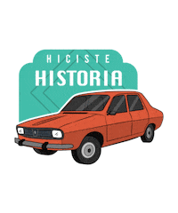 RenaultCol renault renaultco renault 12 feria de flores Sticker