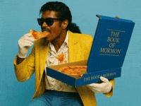 Eat Book Of Mormon GIF by Jukebox Saints