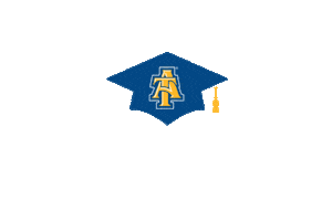 Grad Commencement Sticker by N.C. A&T
