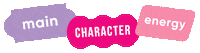 Main Character Energy Sticker by Curvy Kate ltd