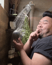 Asian Self Care GIF