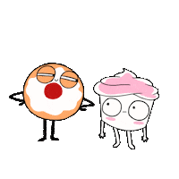 donut doughnut Sticker by BuzzFeed Animation