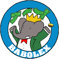 elephant dollar Sticker