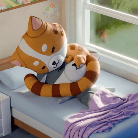 Good Morning Hello GIF by The Plooshies