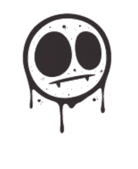 Halloween Skull Sticker by Kids&Us