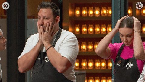 Nervous Aldo Ortado GIF by MasterChefAU
