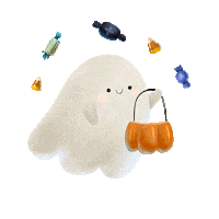 Trick Or Treat Halloween Sticker