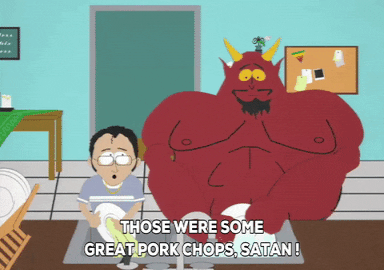 satan complimenting GIF by South Park 