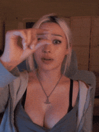 Cute Girl Twitch GIF