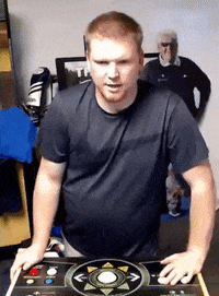 GoldenTee excited clap hole in one golden tee GIF