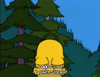 homer simpson rod flanders GIF