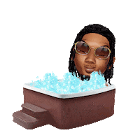 Hottub Offsetyrn Sticker by Genies
