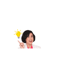 Idea Lightbulb Sticker by Esther Clinic