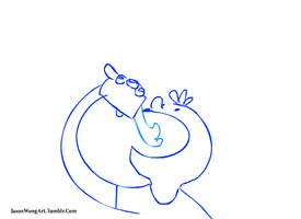 animation drinking GIF