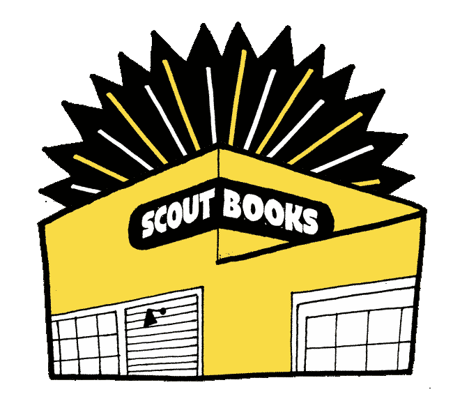 print portland Sticker by Scout Books