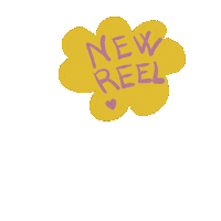 Pink Reel Sticker