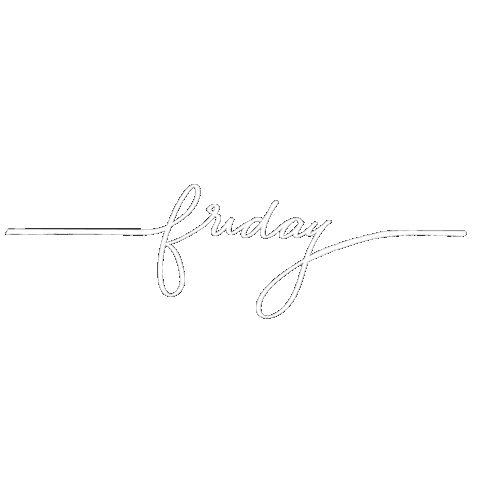 Days Of The Week Friday Sticker