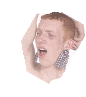 Man Bubble Sticker by BIMBA Y LOLA