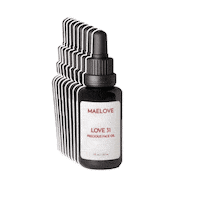 maeloveskincare oil skin care beauty brand vegan skincare Sticker