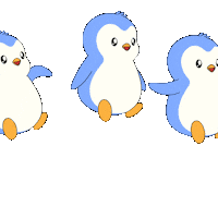 Happy In The Loop Sticker by Pudgy Penguins