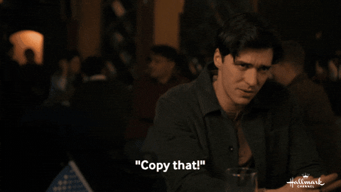 Copy That Katie Stevens GIF by Hallmark Channel