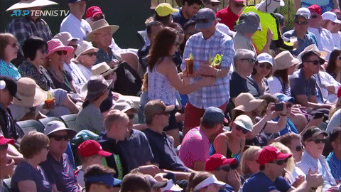 happy indian wells GIF by Tennis TV