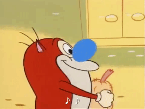 ren and stimpy nicksplat GIF