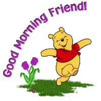 pooh STICKER