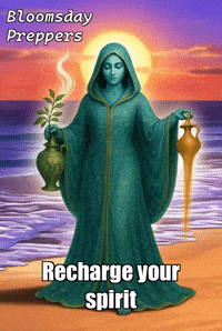 Beach Relaxing GIF by Bloomsday Preppers