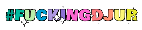 Fuckingdjur Sticker by Rawaz Mardan