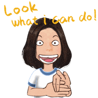 Look What I Can Do Sticker